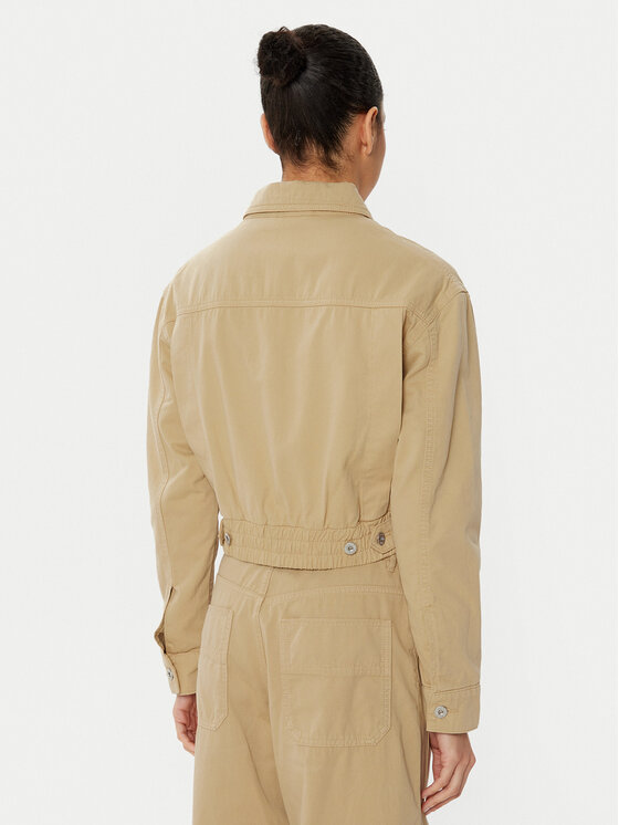 HUGO HUGO Pārejas jaka Adana 50530800 Bēšs Relaxed Fit