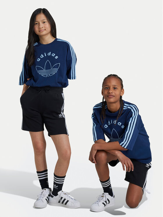adidas adidas Szorty sportowe adicolor IY7481 Czarny Regular Fit
