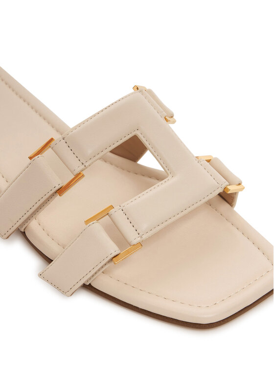 Elisabetta Franchi Elisabetta Franchi Klapki SA-50L-62E2-V550 Kremowy