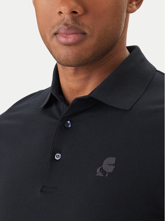 KARL LAGERFELD KARL LAGERFELD Поло 745750 562221 Cиній Regular Fit