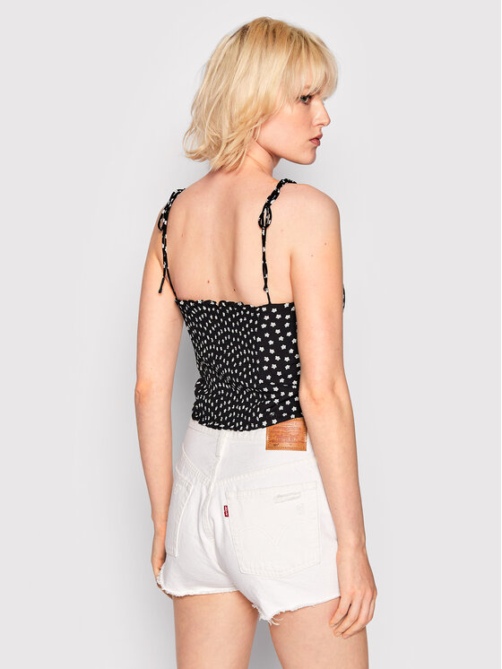Levi's® Levi's® топ Deliah A3356-0002 Черен Slim Fit