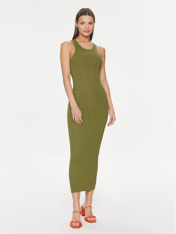 Silvian Heach Silvian Heach Každodenní šaty GPP24020VE Zelená Bodycon Fit