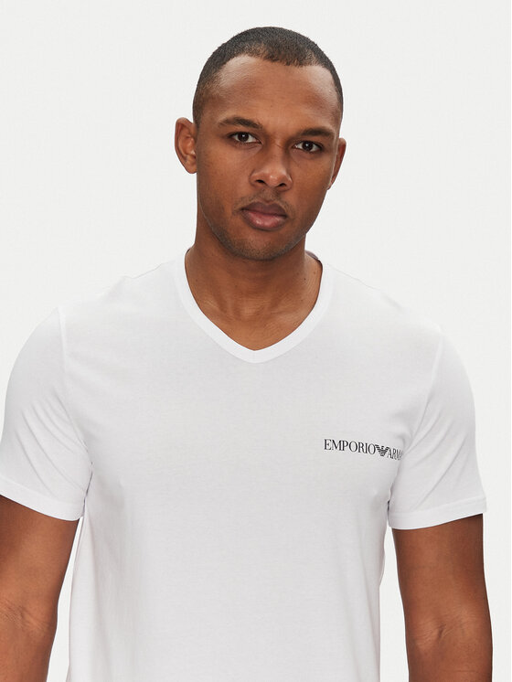 Emporio Armani Underwear Emporio Armani Underwear 2 marškinėlių komplektas EM000392 AF10779 M0082 Balta Regular Fit