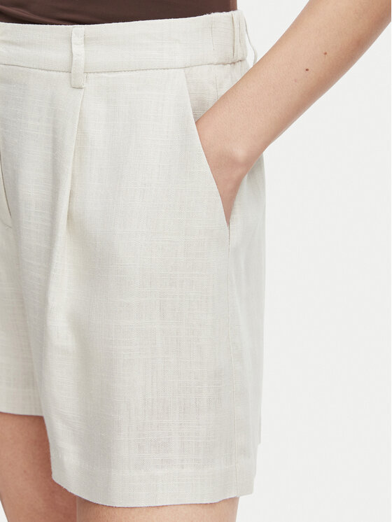 Vero Moda Vero Moda Σορτς υφασμάτινο Rosie 10346913 Ανοιχτό μπεζ Loose Fit
