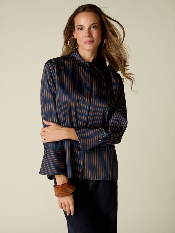 Oltre Oltre Camicia 5080J001004N0Z4 Blu Regular Fit