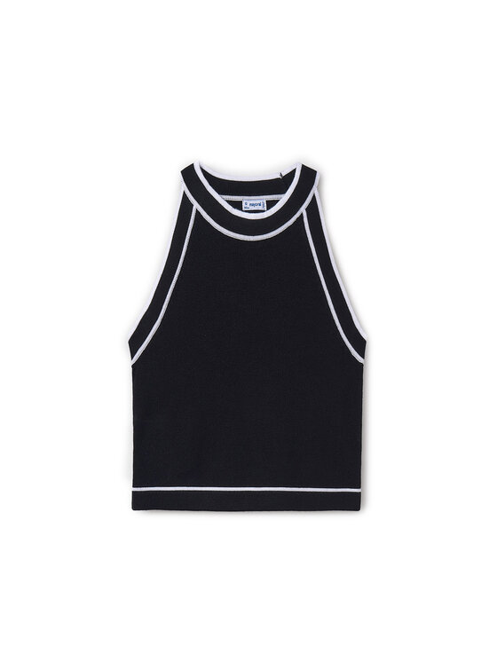 Mayoral Mayoral Top 6041 Črna Slim Fit