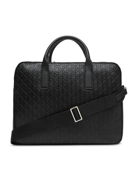 Calvin Klein Calvin Klein Сумка для ноутбука Emblem Emboss Commuter LV04D3265G Чорний