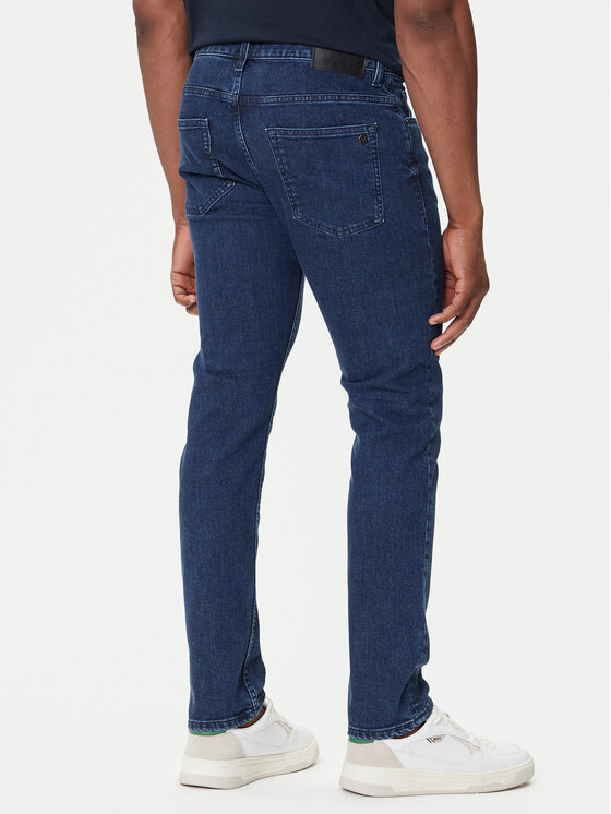 BOSS BOSS Jeansy Delaware 50544630 Granatowy Slim Fit