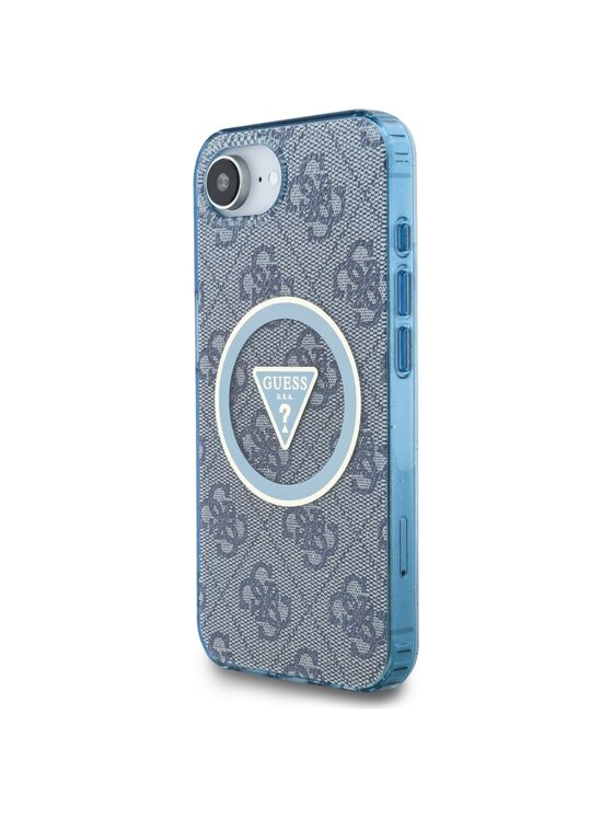 Guess Guess Etui na telefon Apple iPhone 16e Niebieski