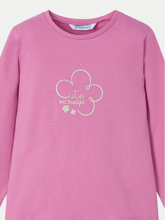 Mayoral Mayoral Blusa 178 Rosa Regular Fit