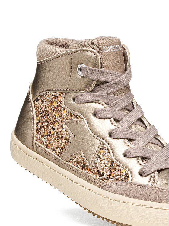 Geox Geox Laisvalaikio batai J Kalispera Girl J664GB 0NFEW C6028 M Auksinė
