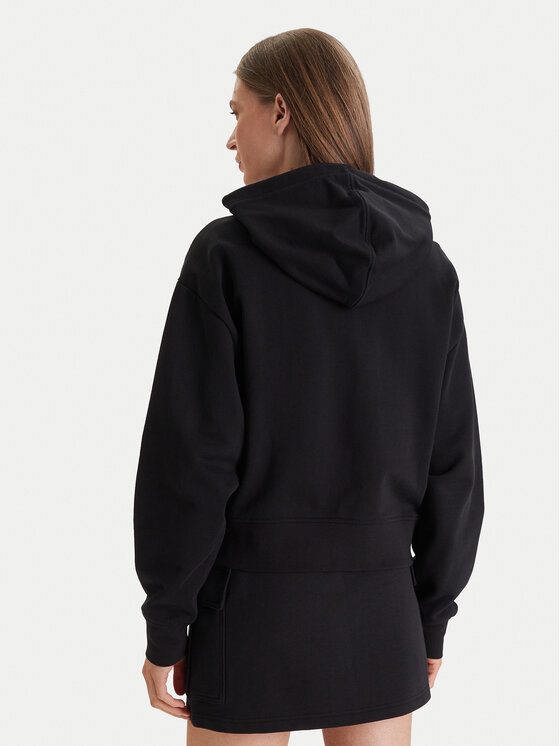 Calvin Klein Jeans Calvin Klein Jeans Mikina Monogram LV047F208G Černá Relaxed Fit