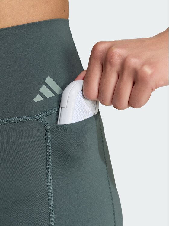 adidas adidas Legginsy 168175 Szary Fitted Fit