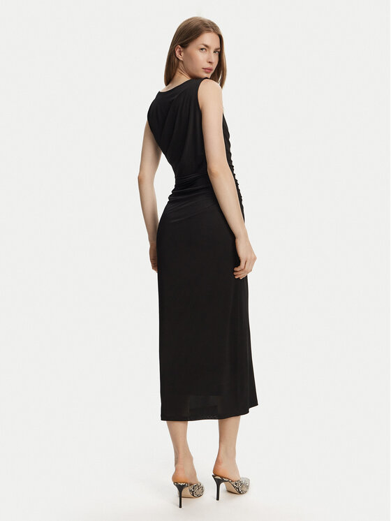 Marella Marella Φόρεμα κοκτέιλ Harald 2513621022 Μαύρο Slim Fit