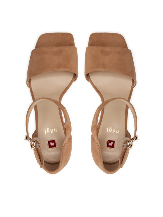 HÖGL HÖGL Sandały Beatrice 7-106522 Brązowy