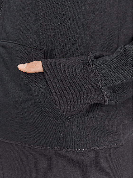 New Balance New Balance Μπλούζα NB Essentials Stacked Logo Full Zip Hoodie WJ31530 Μαύρο Regular Fit