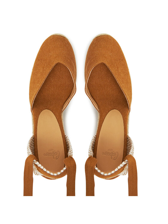 Castañer Castañer Espadryle Chiara/8Ed/002 021668 Brązowy