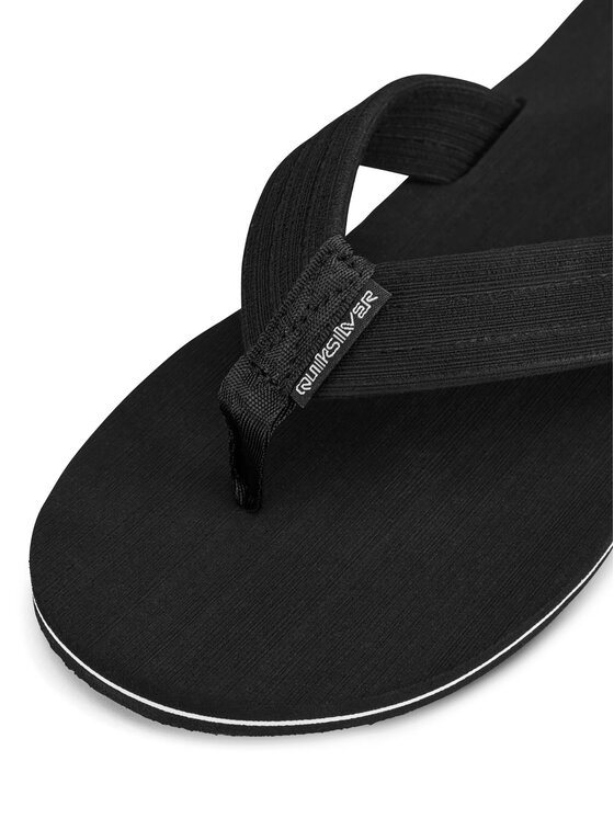 Quiksilver Quiksilver Σαγιονάρες MOLOKAI LAYBACK TEXTURED AQYL101266 XKWK Μαύρο