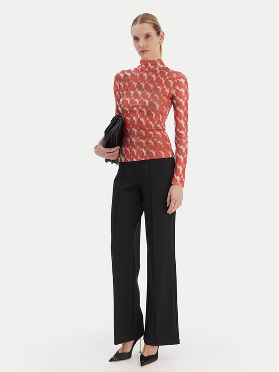 Bardot Bardot Blúzka Alba 60287TB Červená Slim Fit