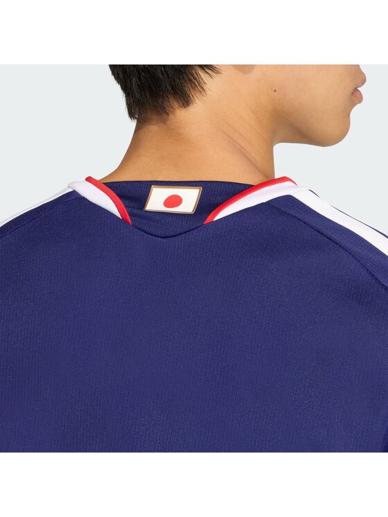 adidas adidas Techniniai marškinėliai Japan 26/27 Home KD3345 Tamsiai mėlyna Slim Fit
