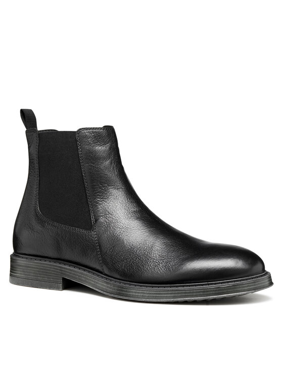 Geox Geox Ghete Jodhpur U Henreys U56LWC 00046 C9999 Negru
