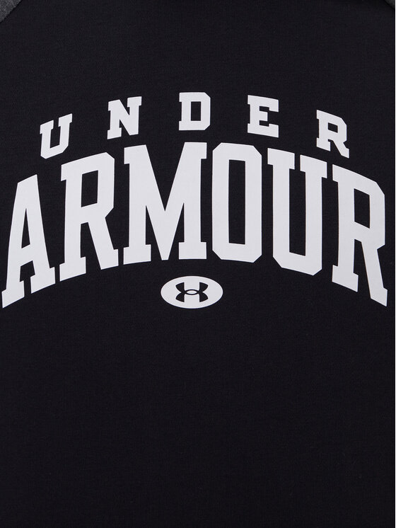 Under Armour Under Armour Світшот Ua Rival Fleece Colorblock 6003958 Чорний Loose Fit