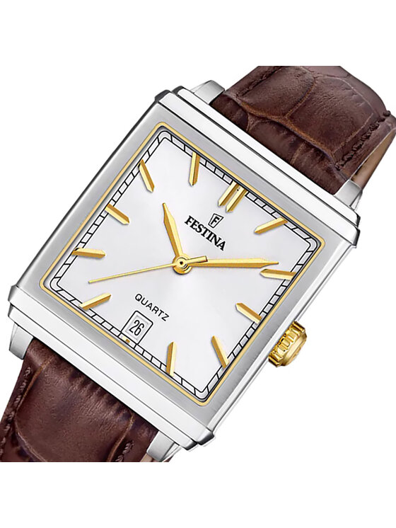 Festina Festina Zegarek F20681-4 Brązowy