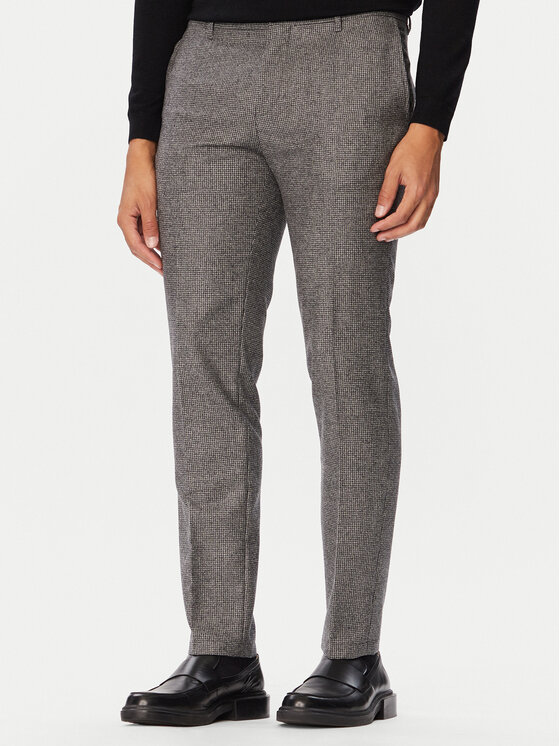 BOSS BOSS Брюки від костюму C-Genius-264 50572008 Темно-сірий Slim Fit