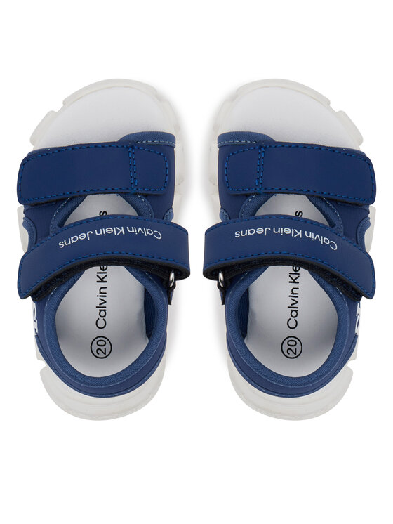 Calvin Klein Jeans Calvin Klein Jeans Sandály V1B2-83020-1591 Modrá