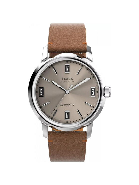 Timex Timex Zegarek TW2W59300 Brązowy