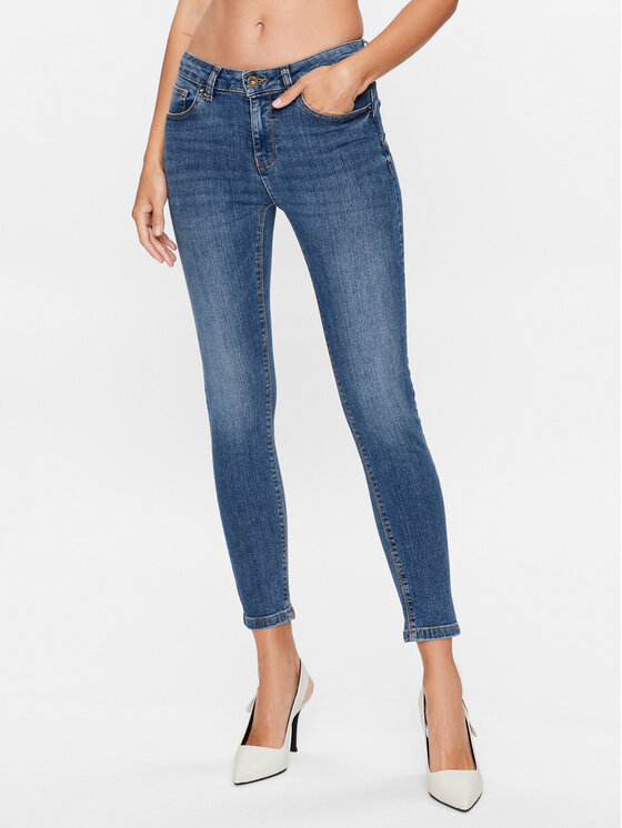 Fracomina Jeans hlače FP23WV8000D40102 Modra Skinny Fit