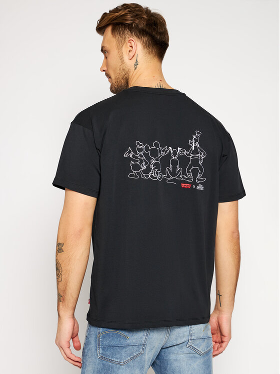 Levi's® Levi's® T-shirt DISNEY Mickey & Friends A0612-0000 Nero Regular Fit