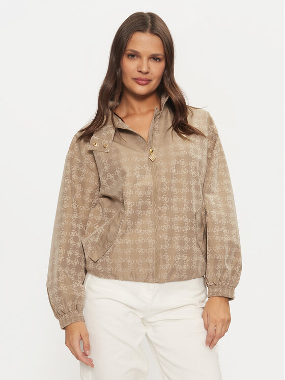 Guess Prechodná bunda V4BQ24 WGLW2 Hnedá Regular Fit