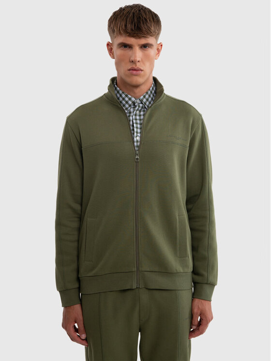 BIG STAR BIG STAR Bluza WLADOR_303_170 Khaki Comfort Fit