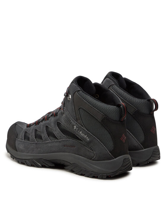 Columbia Columbia Trekking čevlji Crestwood Mid Waterproof 2100641 Siva