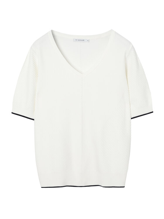 TATUUM TATUUM Halenka MUGI Bílá Classic Fit