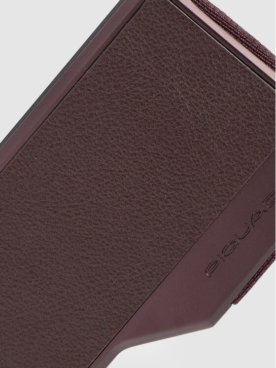 Piquadro Piquadro Etui na karty kredytowe 13644 Bordowy