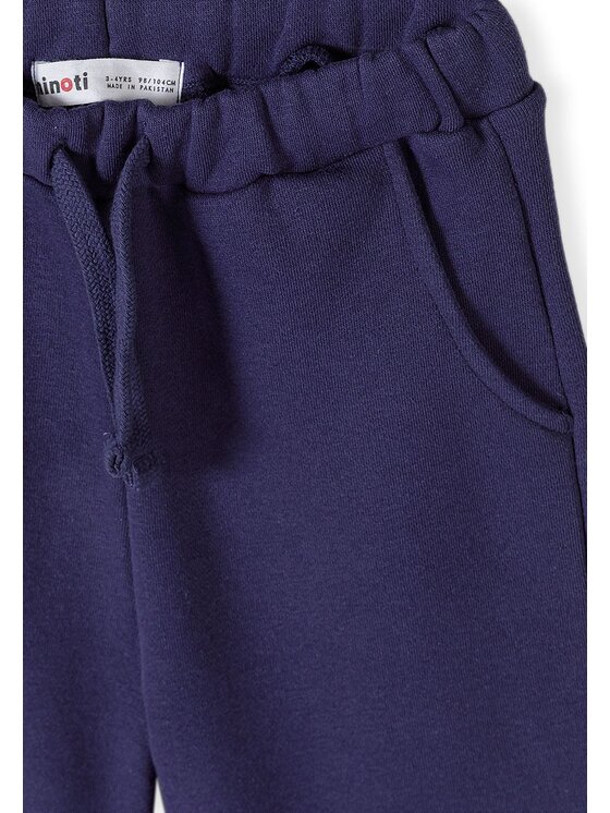 minoti minoti Komplet dresowy 32FLEECE121 Granatowy Regular Fit