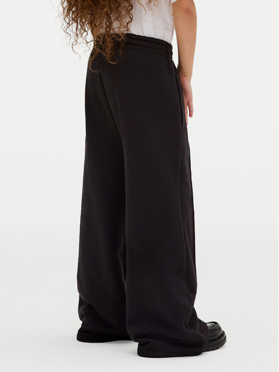 Calvin Klein Jeans Calvin Klein Jeans Sportinės kelnės IG0IG02875 D Juoda Wide Leg