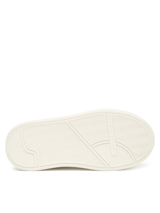 Tommy Hilfiger Tommy Hilfiger Laisvalaikio batai Low Cut Velcro T1X9-34338-1355 M Balta