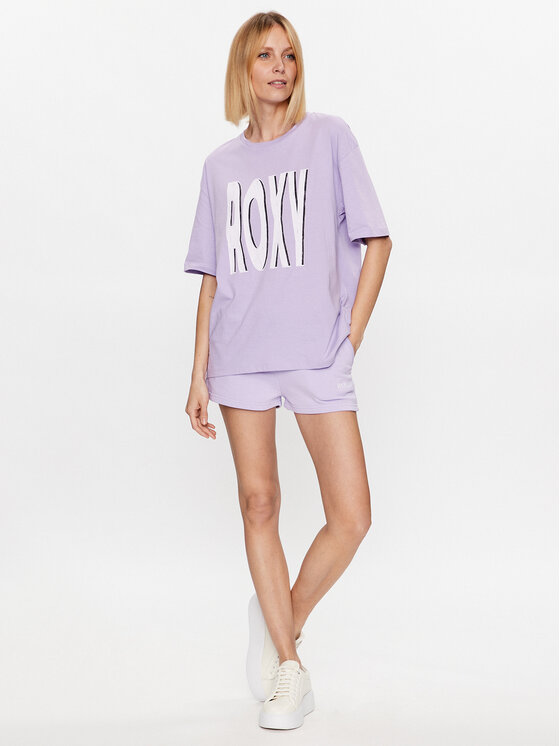 Roxy Roxy Спортни шорти Surf Stoked ERJFB03370 Виолетов Regular Fit