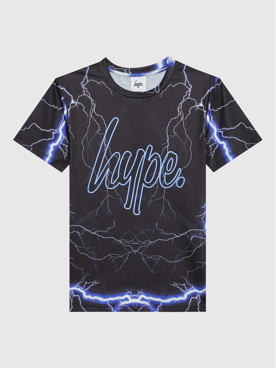 HYPE T-krekls ZVLR-056 Melns Regular Fit