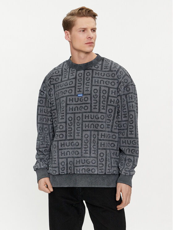 Hugo Mikina Nenry 50510545 Sivá Relaxed Fit