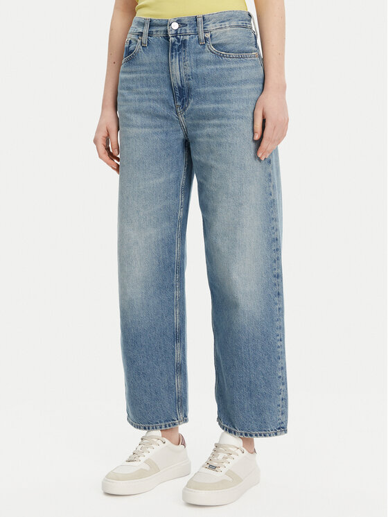 Calvin Klein Jeans Calvin Klein Jeans Jeansy J20J225604 Modrá Straight Fit