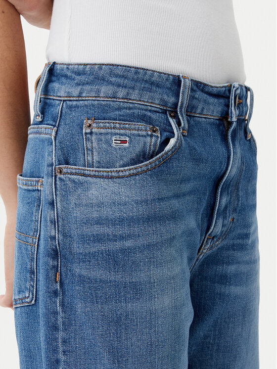 Tommy Jeans Tommy Jeans Jeansy Mia DW0DW20062 Tmavomodrá Relaxed Fit