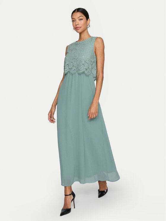 Vila Vila Koktélruha Milina 14100341 Zöld Regular Fit