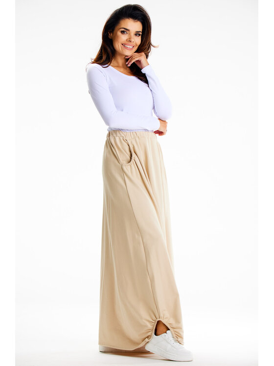 Infinite You Infinite You Sukňa M312 Béžová Basic Fit