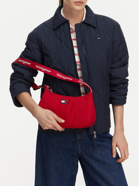 Tommy Jeans Geantă Tjw Ess Daily Shoulder Bag AW0AW18768 Roșu