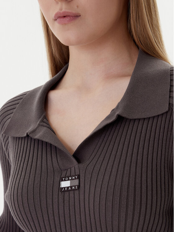 Tommy Jeans Tommy Jeans Maglione DW0DW22036 Marrone Slim Fit