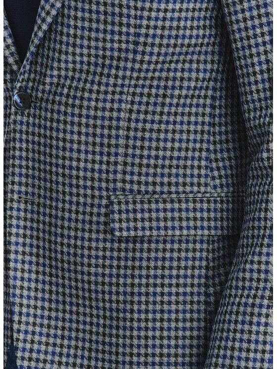 Pako Lorente Pako Lorente Marynarka P25WF-3X-032 Granatowy Slim Fit